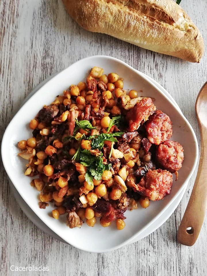 Ropa vieja de cocido madrile o o carne mechada Caceroladas